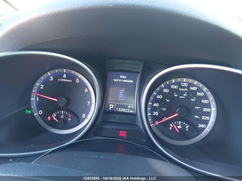 2015 Hyundai Santa Fe Gls/Limited VIN: KM8SNDHF9FU096508 Lot: 12432583