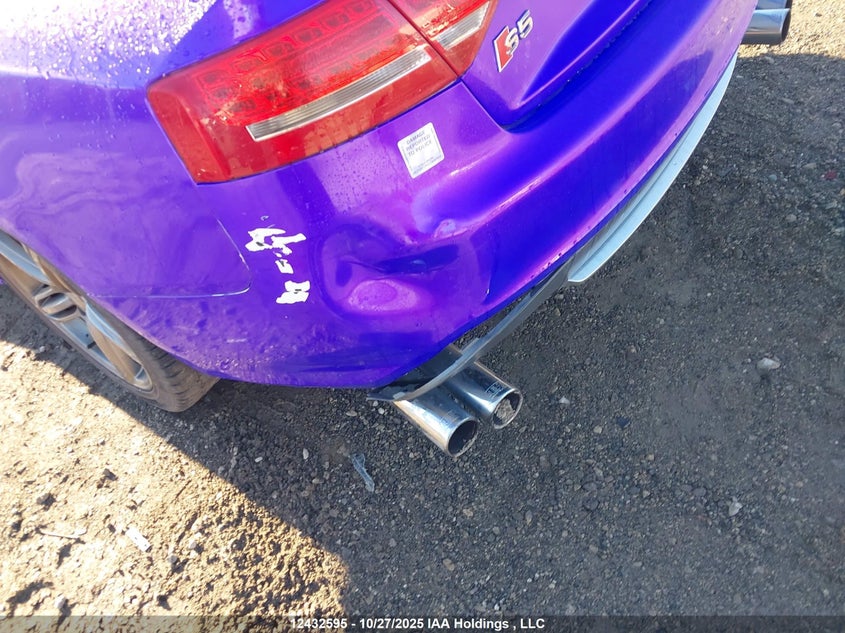 2010 Audi S5 Premium Plus VIN: WAUCVBFR6AA028023 Lot: 12432595