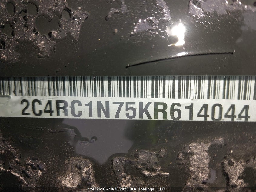 2C4RC1N75KR614044 2019 CHRYSLER PACIFICA photo no. 19