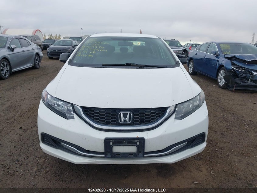 2013 Honda Civic Dx VIN: 2HGFB2E27DH009954 Lot: 12432620