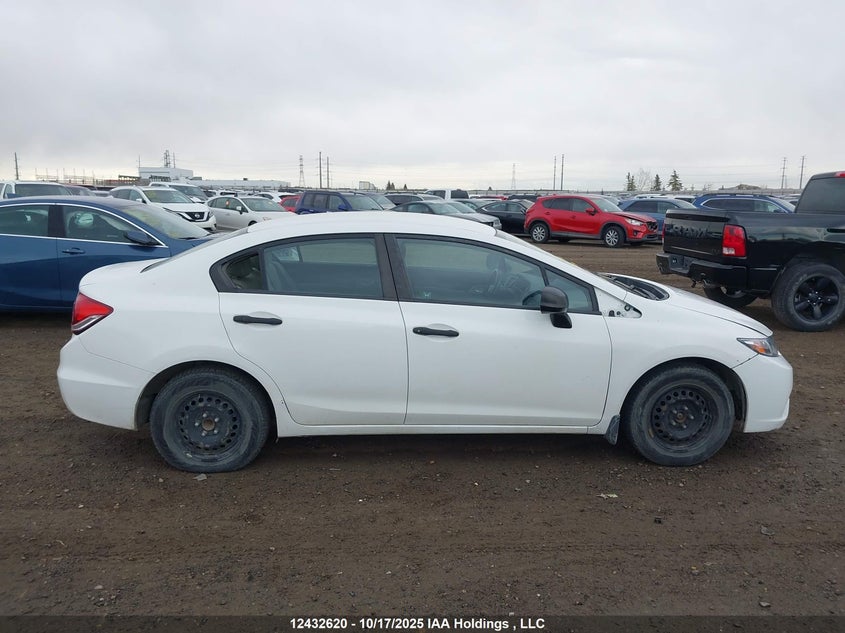 2013 Honda Civic Dx VIN: 2HGFB2E27DH009954 Lot: 12432620