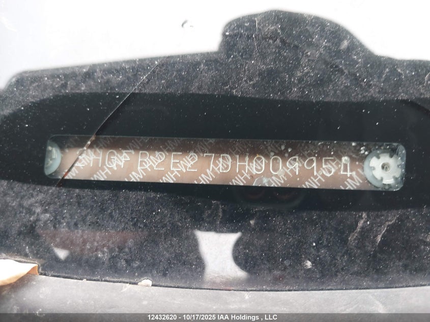 2013 Honda Civic Dx VIN: 2HGFB2E27DH009954 Lot: 12432620