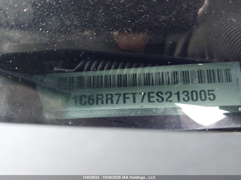 2014 Ram 1500 St VIN: 1C6RR7FT7ES213005 Lot: 12432632