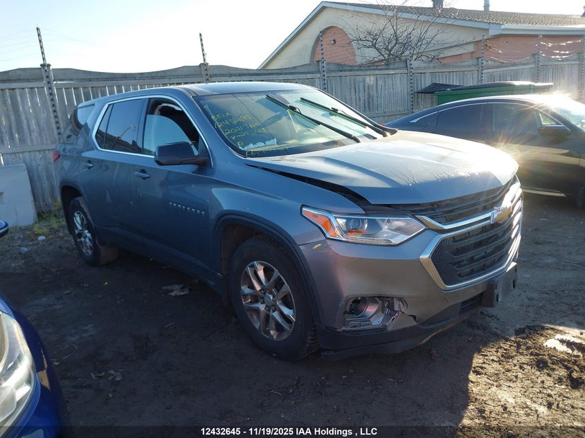 2021 Chevrolet Traverse VIN: 1GNEVFKWXMJ200709 Lot: 12432645