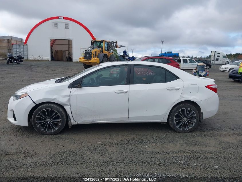 2016 Toyota Corolla L/Le/Le Pls/Prm/S/S Pls VIN: 2T1BURHE5GC744887 Lot: 12432682