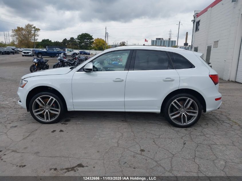2017 Audi Sq5 Technik VIN: WA1LCAFP7HA022110 Lot: 12432686