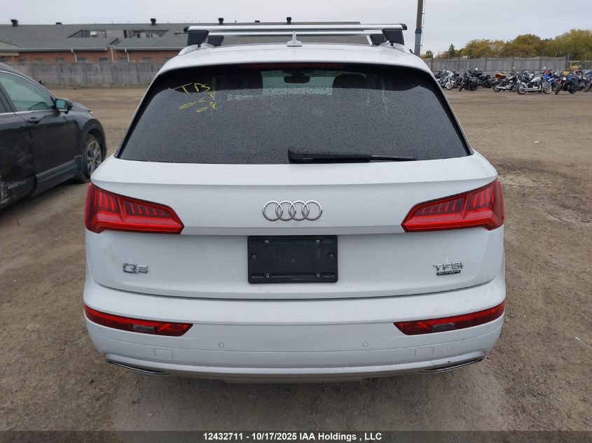 2018 Audi Q5 Prestige VIN: WA1CNAFY2J2130721 Lot: 12432711