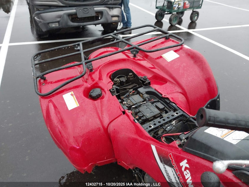 2007 Kawasaki Kvf650 F VIN: JKAVFEF107B507863 Lot: 12432715