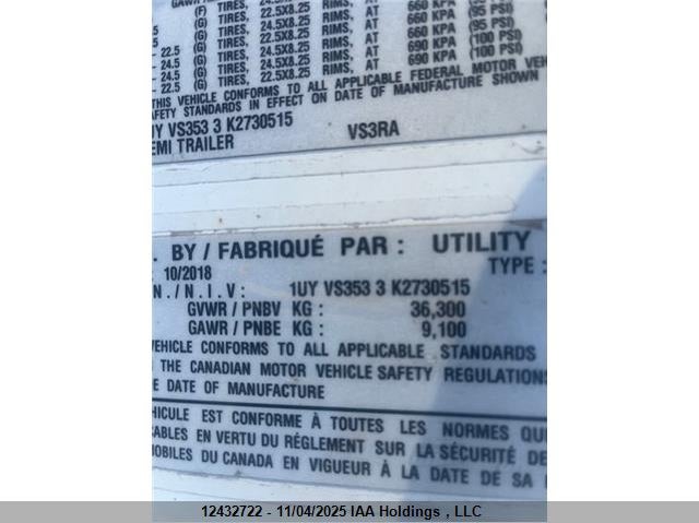 1UYVS3533K2730515 2019   photo no. 9