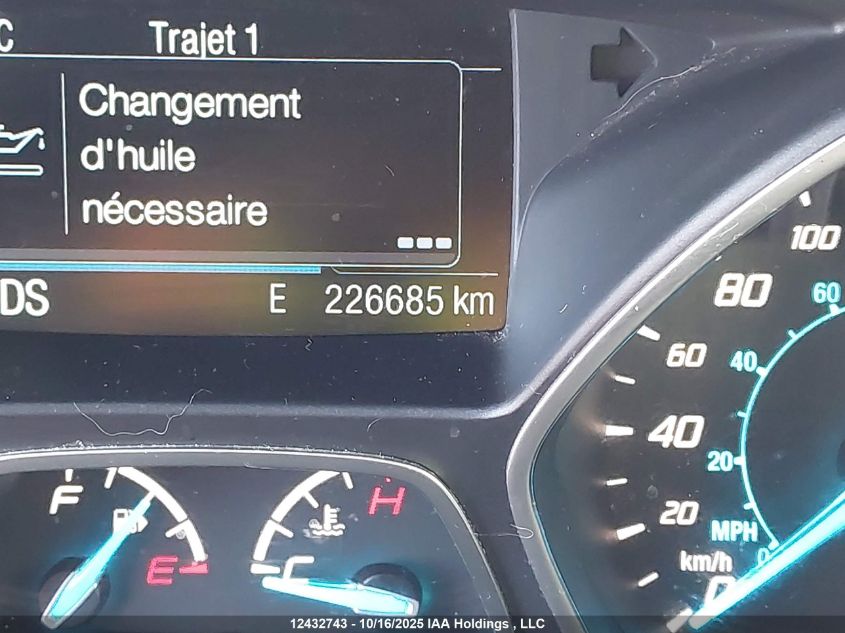 2015 Ford Escape Se VIN: 1FMCU9G93FUB21726 Lot: 12432743