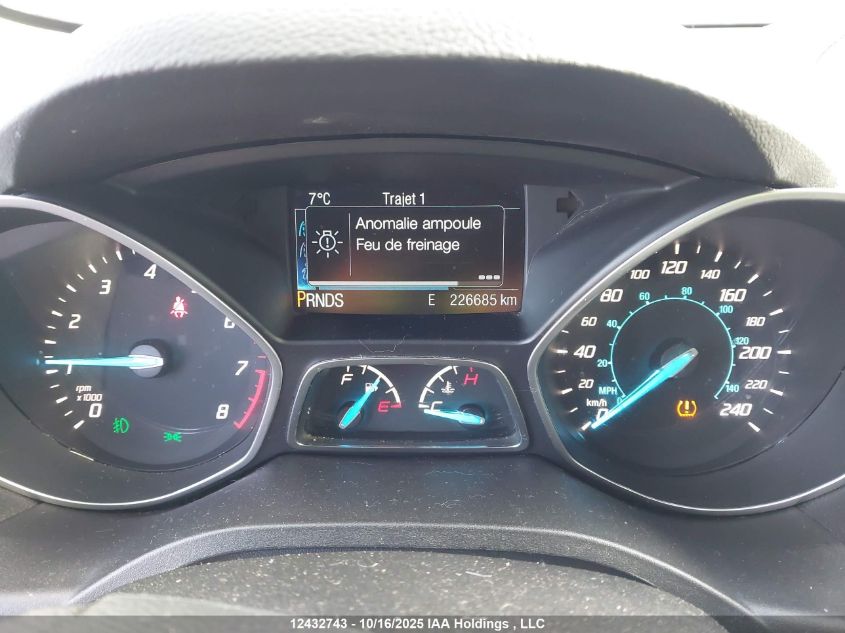 2015 Ford Escape Se VIN: 1FMCU9G93FUB21726 Lot: 12432743