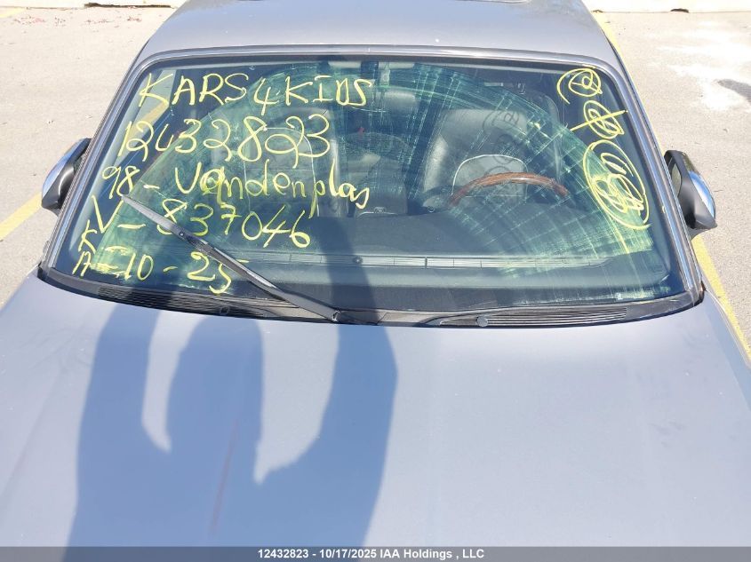 1998 Jaguar Vandenplas VIN: SAJKN6242WC837046 Lot: 12432823