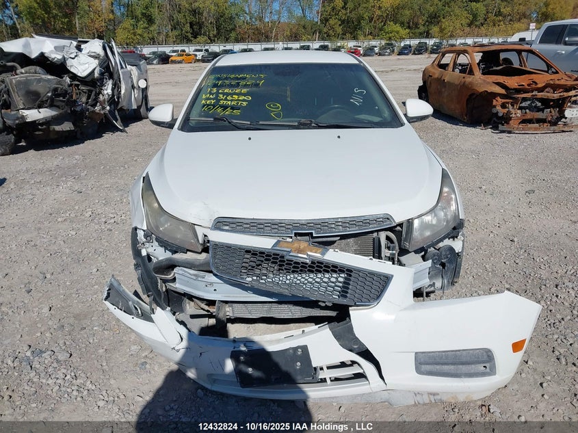 2013 Chevrolet Cruze Lt Turbo VIN: 1G1PC5SB8D7316320 Lot: 12432824