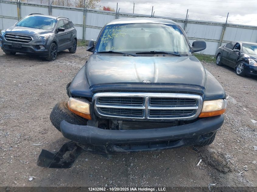 2004 Dodge Dakota Quad Sport VIN: 1D7HG38N54S761624 Lot: 12432862
