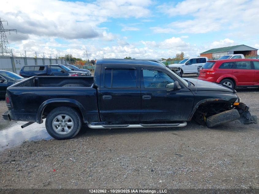 2004 Dodge Dakota Quad Sport VIN: 1D7HG38N54S761624 Lot: 12432862