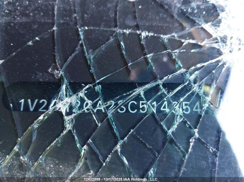 2025 Volkswagen Atlas VIN: 1V2CR2CA2SC514354 Lot: 12432899