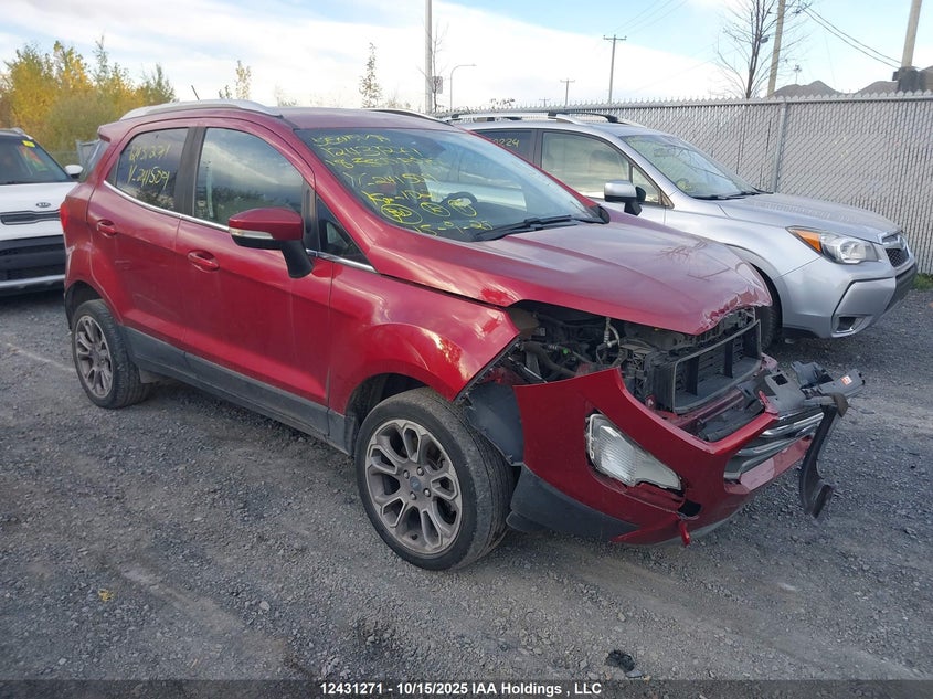 MAJ6P1WL9JC241509 2018 Ford Ecosport Titanium auction photo 1