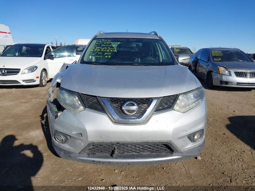 2016 Nissan Rogue S/Sl/Sv VIN: 5N1AT2MV6GC840530 Lot: 12432948
