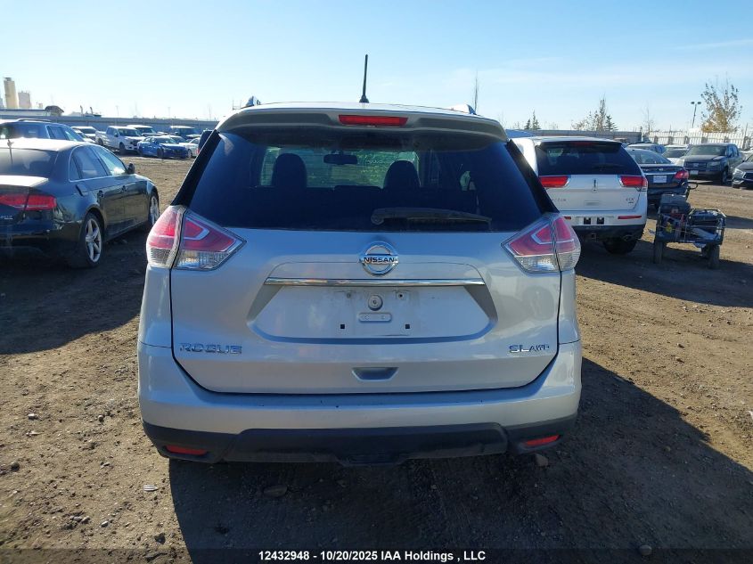 2016 Nissan Rogue S/Sl/Sv VIN: 5N1AT2MV6GC840530 Lot: 12432948