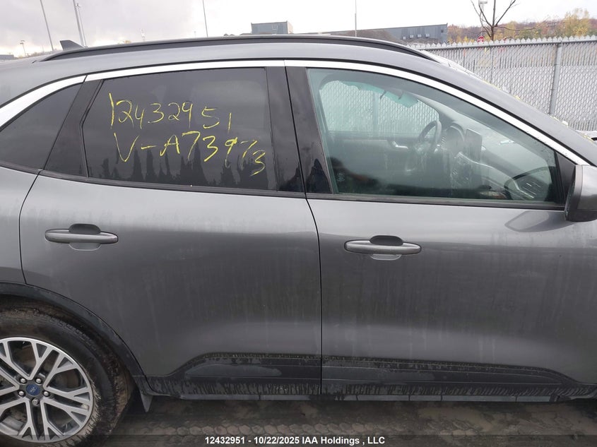 2022 Ford Escape Sel VIN: 1FMCU9H92NUA73973 Lot: 12432951