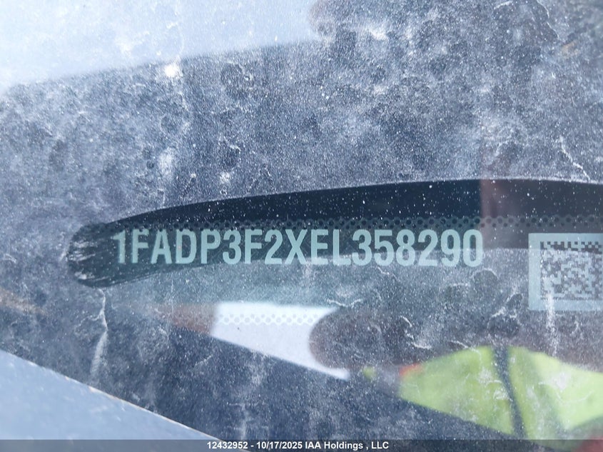 1FADP3F2XEL358290 2014 FORD FOCUS photo no. 20
