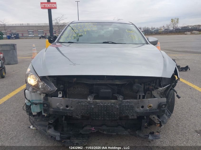 2016 Mazda 3 Sport VIN: 3MZBM1U75GM274907 Lot: 12432962