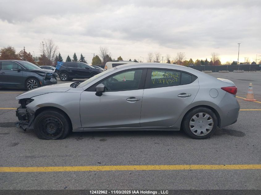 2016 Mazda 3 Sport VIN: 3MZBM1U75GM274907 Lot: 12432962