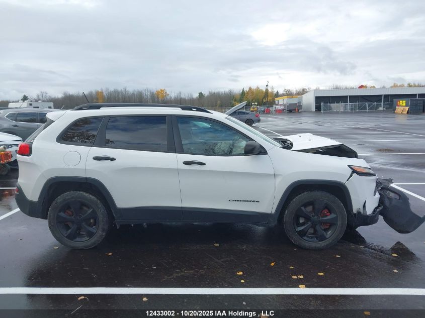 2016 Jeep Cherokee VIN: 1C4PJMAS1GW353115 Lot: 12433002