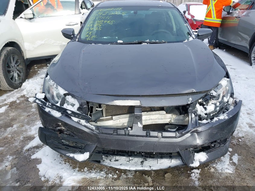 2018 Honda Civic Lx VIN: 2HGFC2E59JH010445 Lot: 12433005