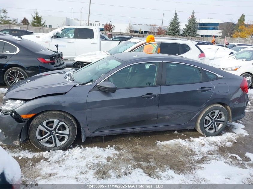 2018 Honda Civic Lx VIN: 2HGFC2E59JH010445 Lot: 12433005