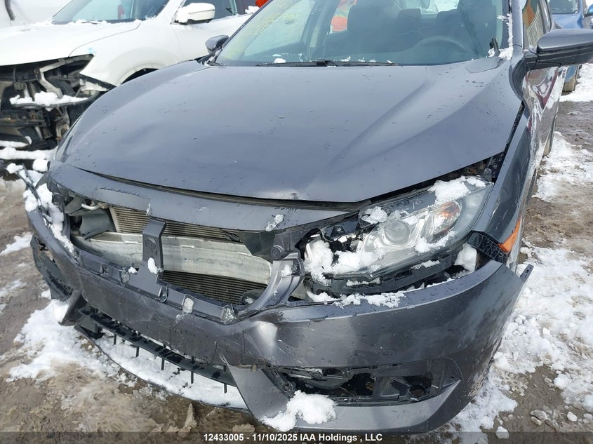 2018 Honda Civic Lx VIN: 2HGFC2E59JH010445 Lot: 12433005