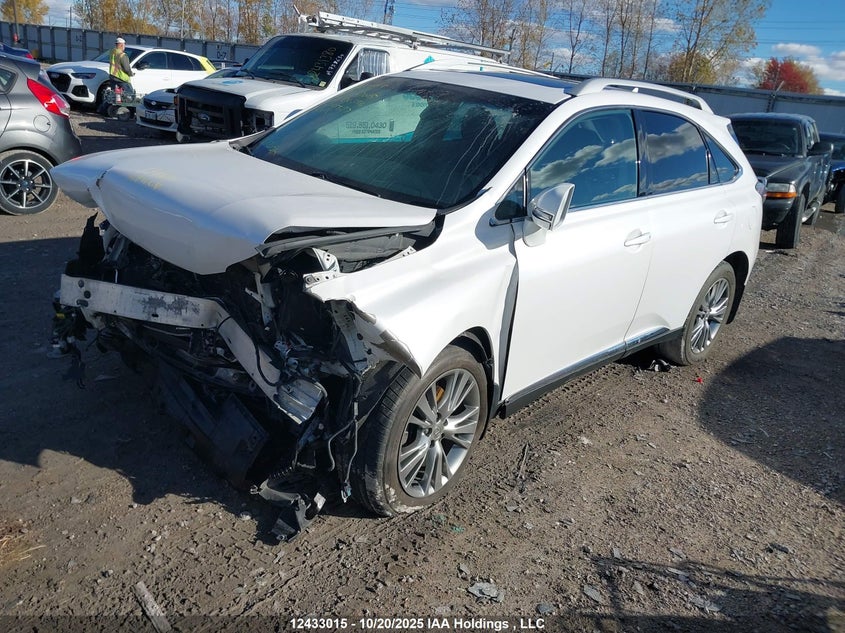 2T2BK1BA2DC195637 2013 LEXUS RX photo no. 2