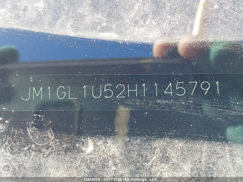 2017 Mazda 6 Sport VIN: JM1GL1U52H1145791 Lot: 12433024