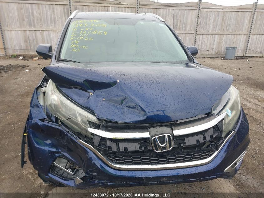 2016 Honda Cr-V Ex VIN: 2HKRM4H52GH126859 Lot: 12433072