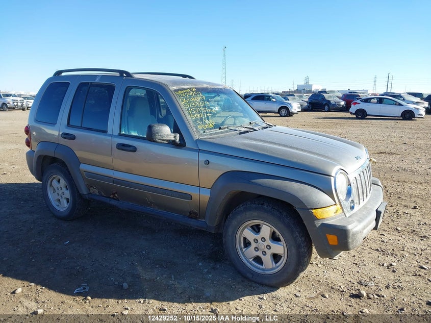 1J4GL48586W233329 2006 Jeep Liberty Sport auction photo 1