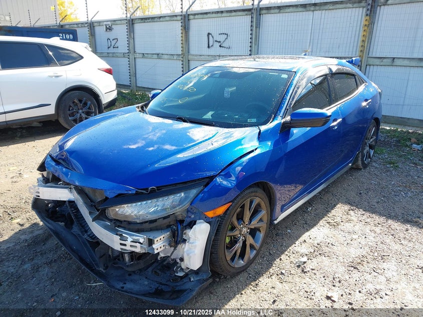 SHHFK7H98JU302850 2018 HONDA CIVIC photo no. 2