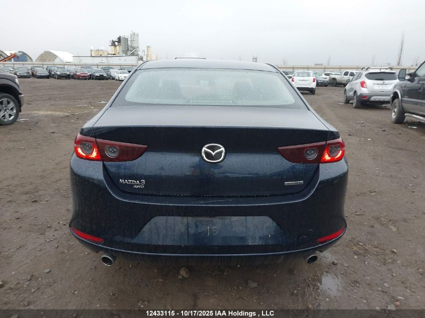 2020 Mazda Mazda3 Gs VIN: 3MZBPBCM2LM136434 Lot: 12433115