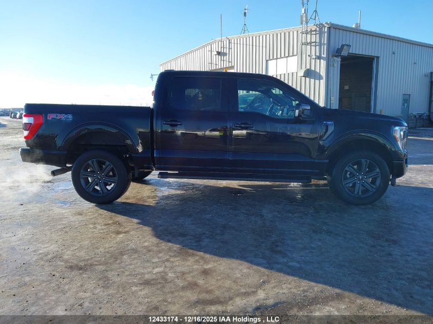 2023 Ford F150 Supercrew VIN: 1FTFW1E83PKE76349 Lot: 12433174