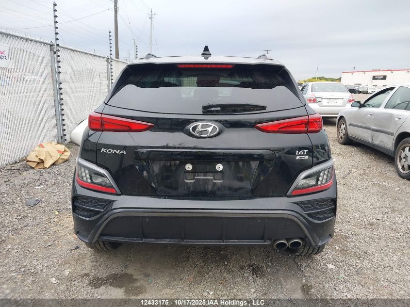 2023 Hyundai Kona Limited VIN: KM8K5CA3XPU023692 Lot: 12433175
