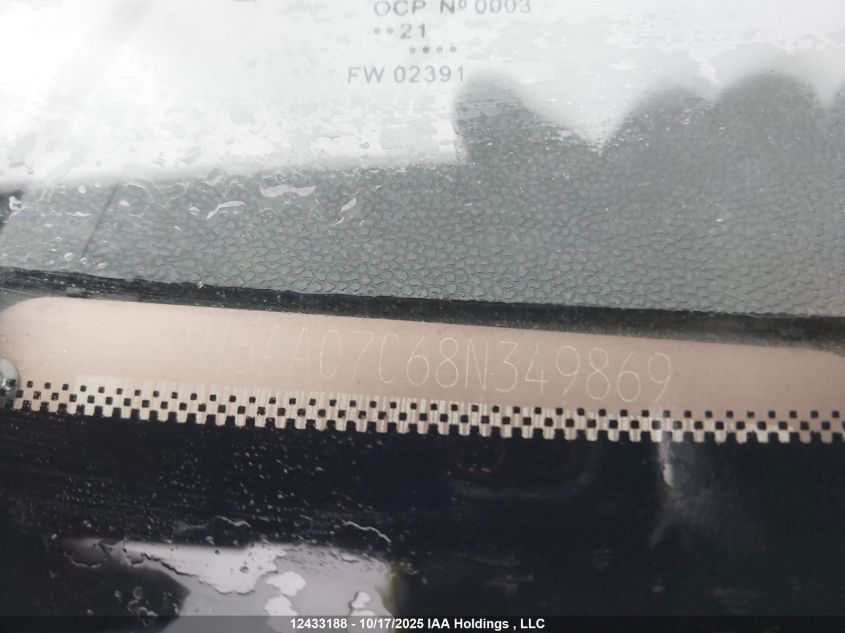 2008 Nissan Titan Xe/Se/Le/Pro-4X VIN: 1N6AA07C68N349869 Lot: 12433188