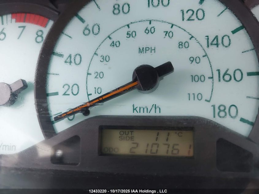 2003 Toyota Corolla Ce/Le/S VIN: 2T1BR38E63C727301 Lot: 12433220