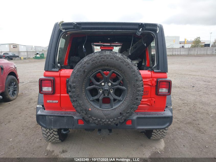 2024 Jeep Wrangler 4-Door Willys VIN: 1C4PJXDG5RW367675 Lot: 12433249