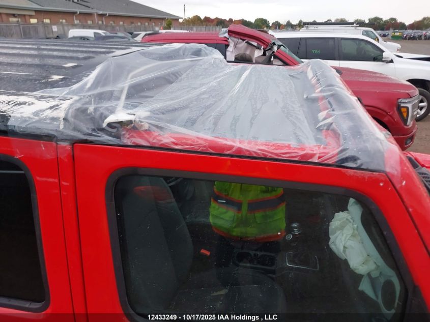 2024 Jeep Wrangler 4-Door Willys VIN: 1C4PJXDG5RW367675 Lot: 12433249