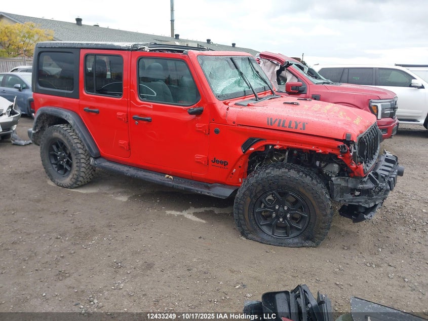 1C4PJXDG5RW367675 2024 Jeep Wrangler 4-Door Willys auction photo 1
