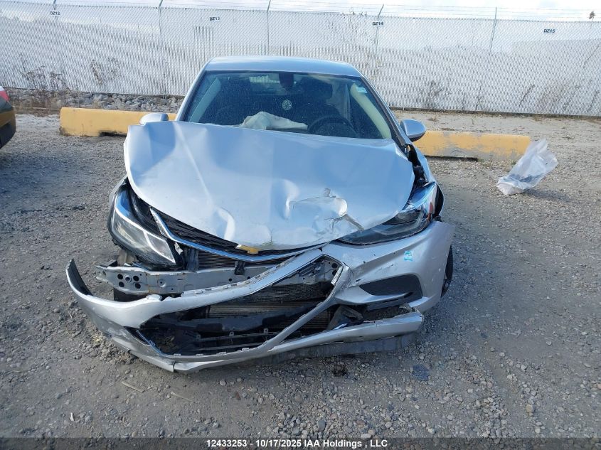 2017 Chevrolet Cruze Lt Auto VIN: 3G1BE5SMXHS542226 Lot: 12433253