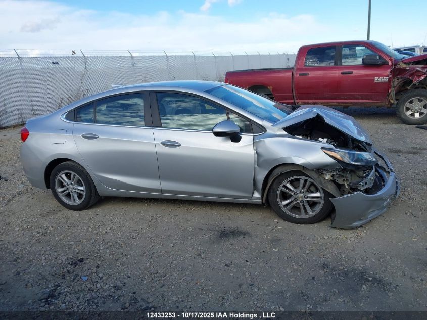 2017 Chevrolet Cruze Lt Auto VIN: 3G1BE5SMXHS542226 Lot: 12433253