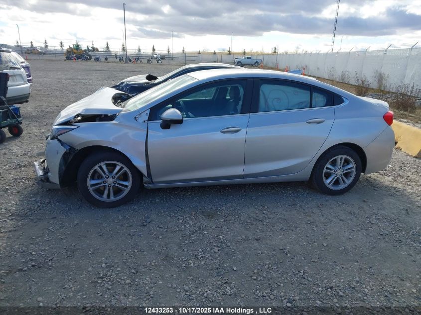 2017 Chevrolet Cruze Lt Auto VIN: 3G1BE5SMXHS542226 Lot: 12433253