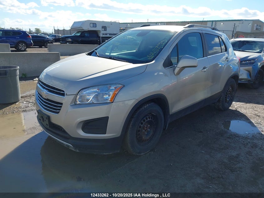 3GNCJLSB5GL193664 2016 CHEVROLET TRAX photo no. 2