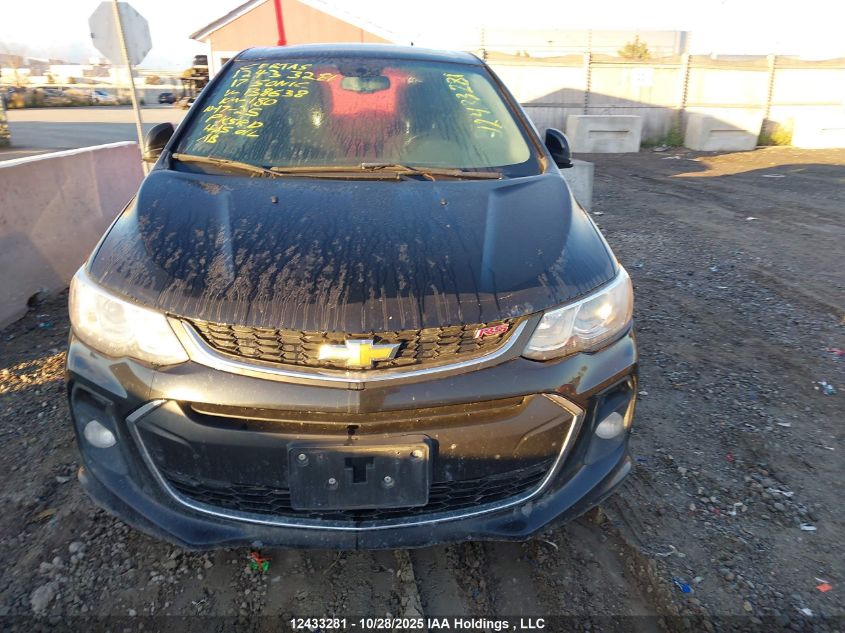 2017 Chevrolet Sonic Lt VIN: 1G1JD6SB3H4138638 Lot: 12433281