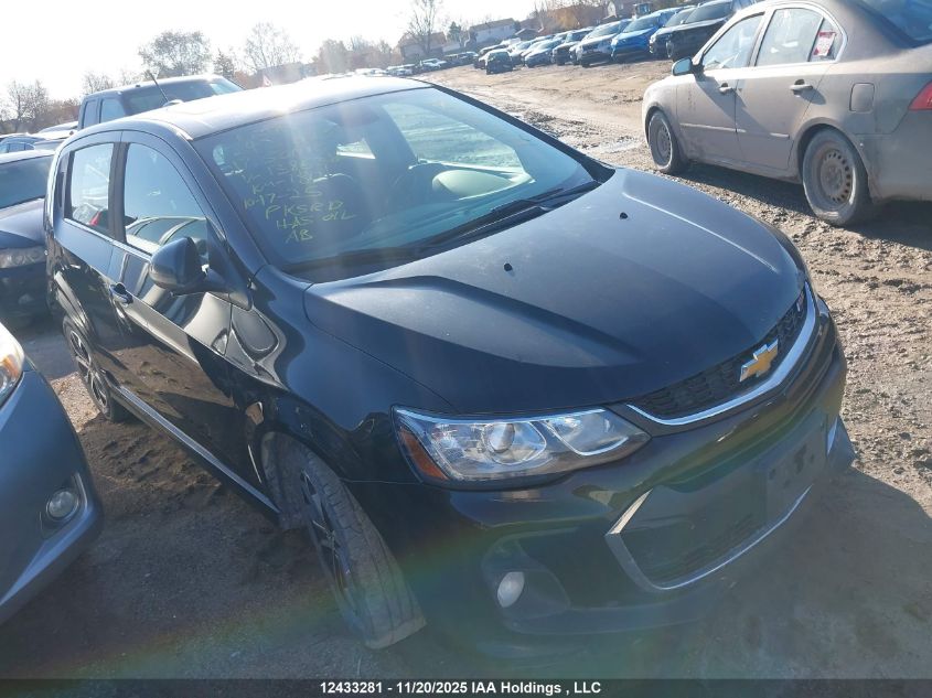 2017 Chevrolet Sonic Lt VIN: 1G1JD6SB3H4138638 Lot: 12433281